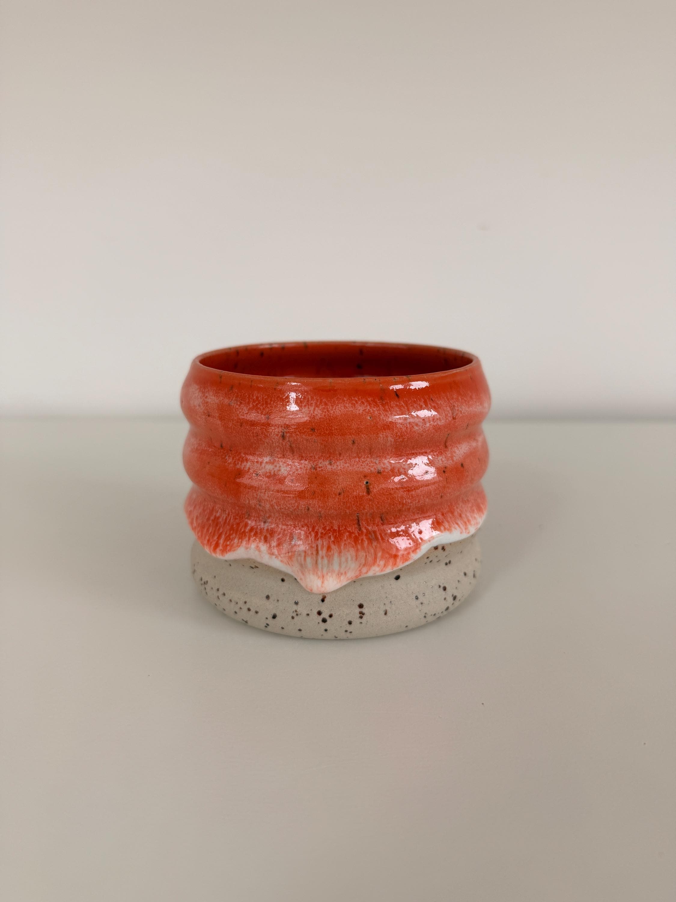 Bubble Cup Dark Orange