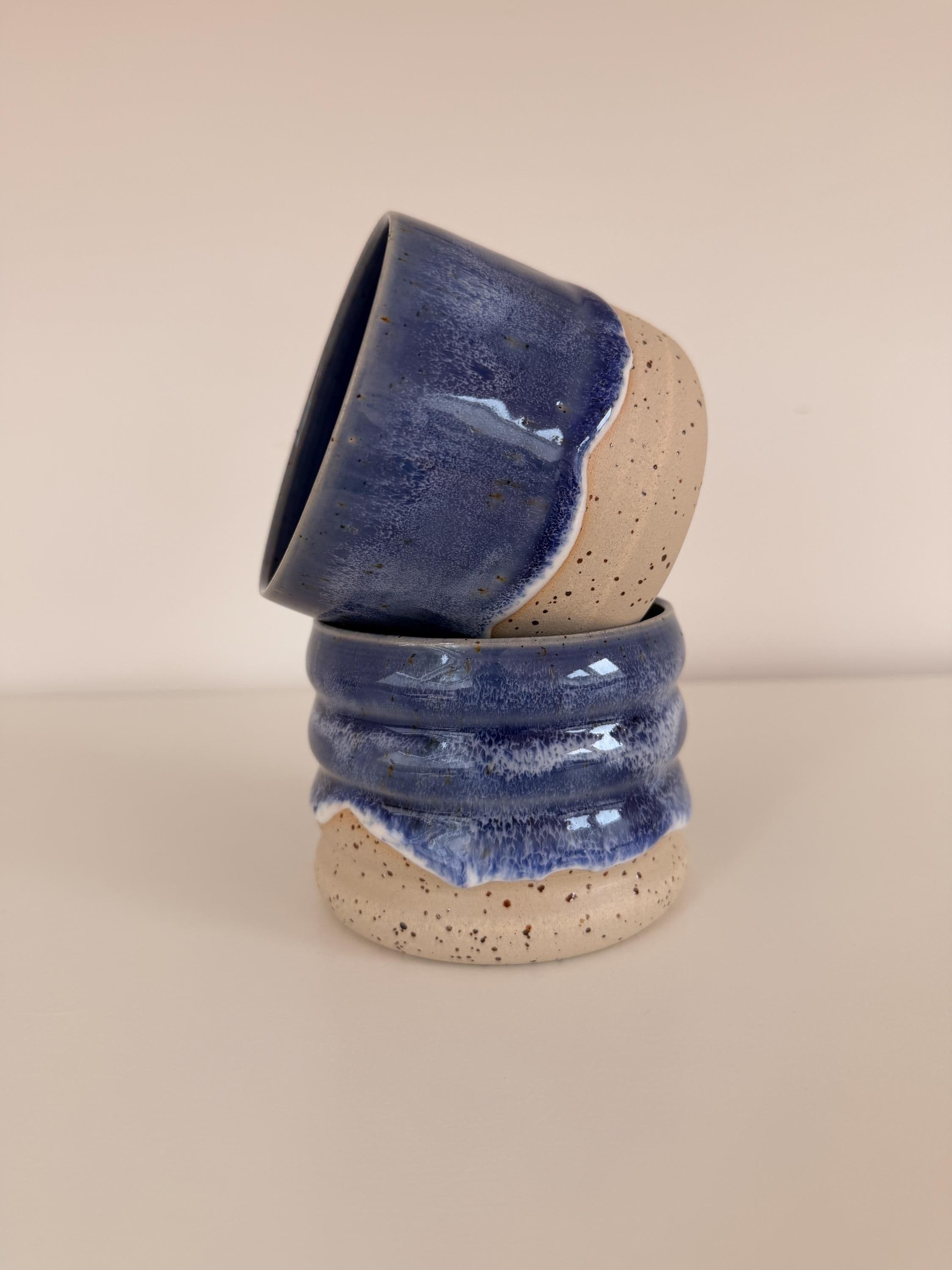 Plain Cup Dark Blue